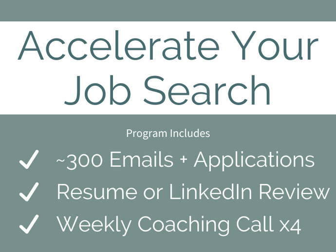 4-Week Group Job Search Program