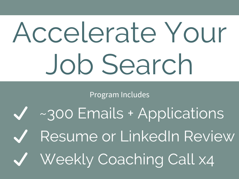 4-Week Group Job Search Program